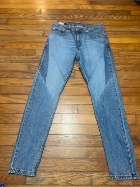 Levi's Two-Tone Blue Slim Straight Jeans size 32x32 men
